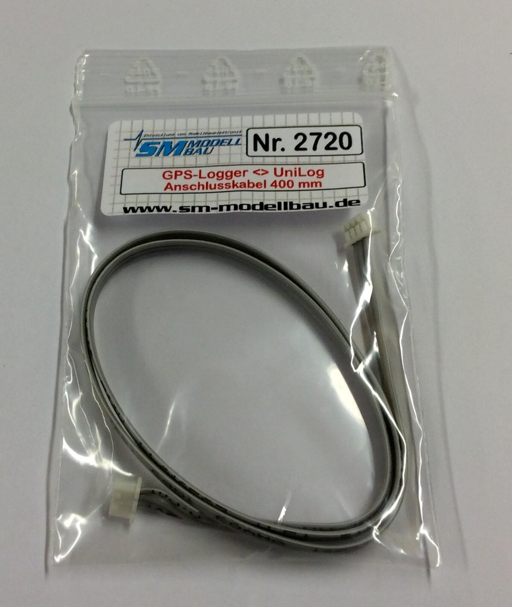 SM ModellBau Interconnection Cable 400mm Unisens-E to GPS Logger 2 1-Pack