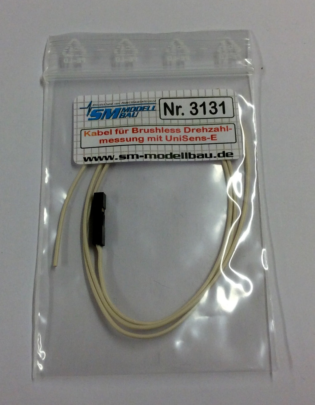 SM ModellBau Unisens-E Brushless RPM Cable 1-Pack