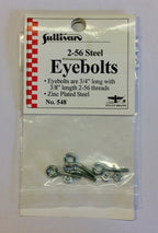 Sullivan 2-56 Eye Bolts 4-Pack