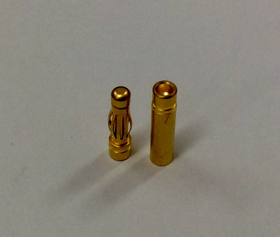 Ralph Schweizer Modeltechnic 4mm Bullet Connectors (Pair)