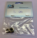 Ralph Schweizer Modeltechnic Q80 C50 Titanium Prop Nut Set
