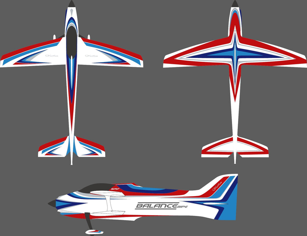CKAero Balance Bipe by Chip Hyde Airplane Kit 1-Pack