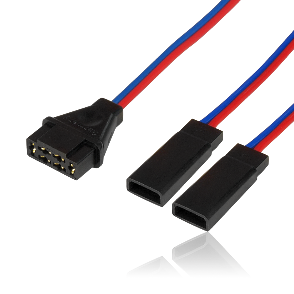 PowerBox MPX Female to JR Male Adaptor Cable 8cm