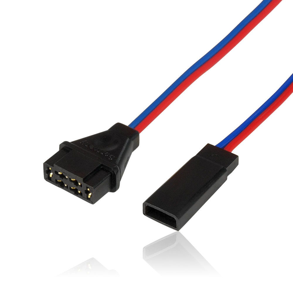 PowerBox MPX F to JR Male Adaptor Cable 10cm