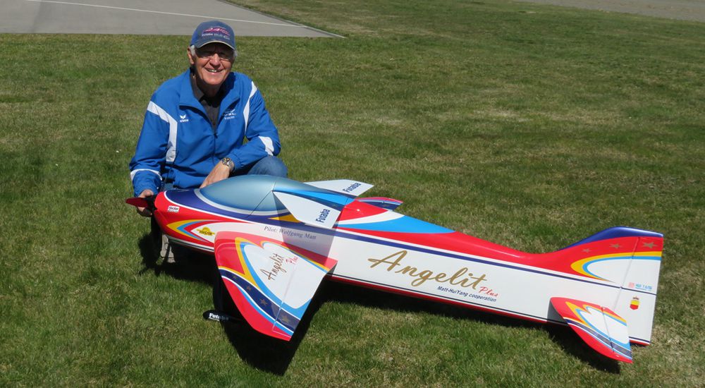 Hui Yang Professional F3A Angelit Plus EP RC Model Aircraft