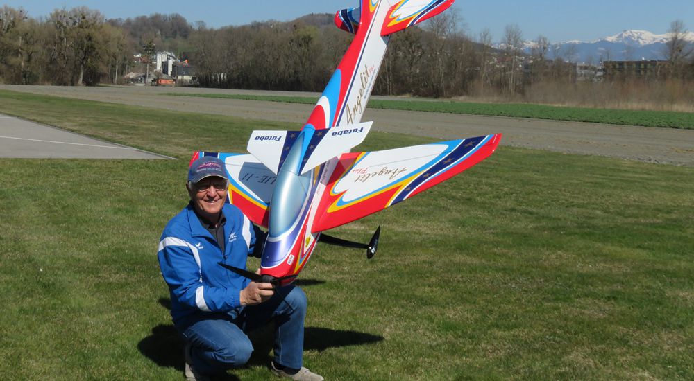 Hui Yang Professional F3A Angelit Plus EP RC Model Aircraft