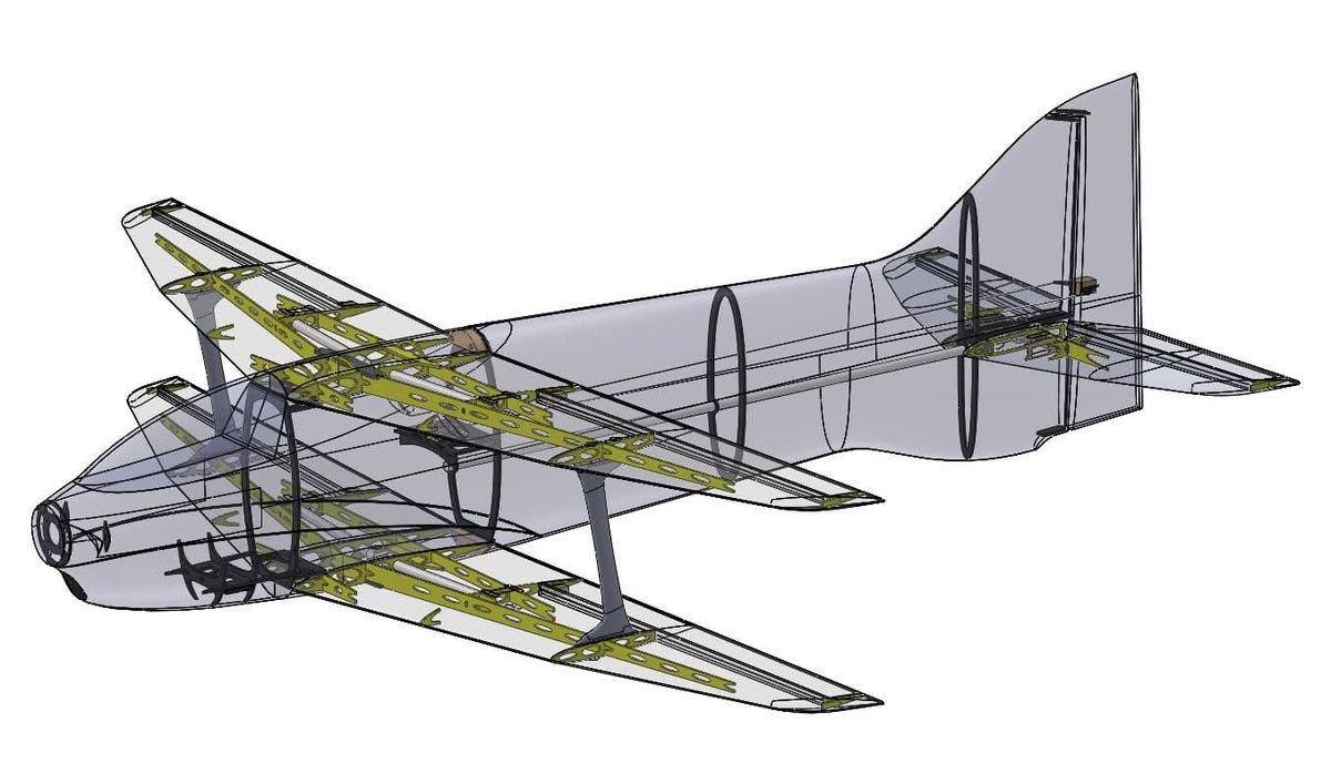Precision Aero Products Glacial V5 EP ARF Airframe