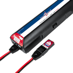 PowerBox Batt Life Guard 3S plugged into the discharge lead of a PowerBox PowerPak 2.5 x 3 Pro