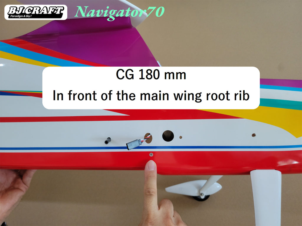 BJ Craft Navigator 70 ARF Airframe