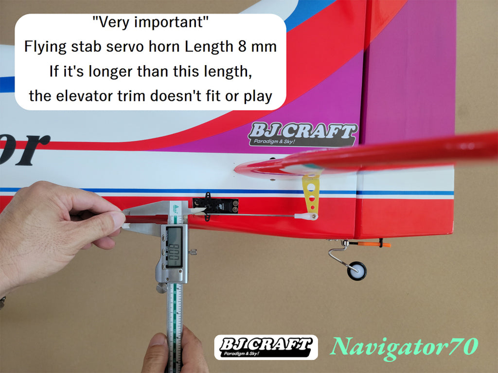 BJ Craft Navigator 70 ARF Airframe