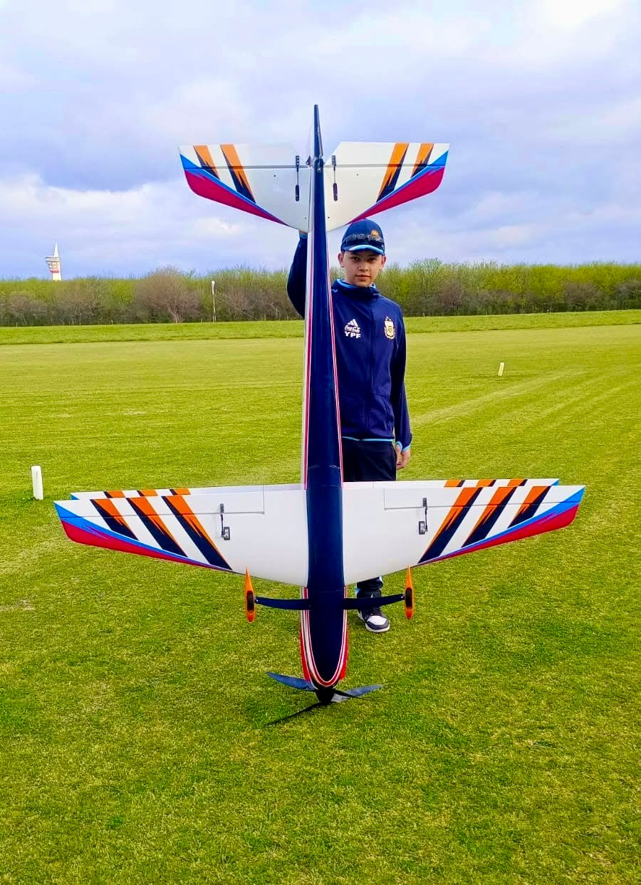 CA Model Voyager Bipe ARF in a custom scheme (example of a customer-chosen colour layout)