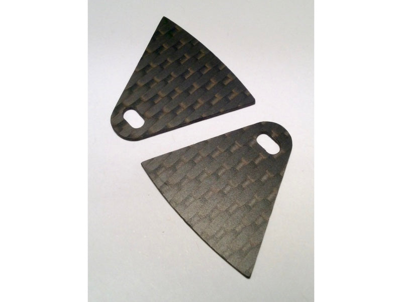 Precision Aero Products Carbon Fibre Rear Support Side Parts 1-Pack