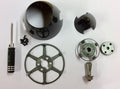 Falcon 89mm CRS Spinner Set Carbon Black