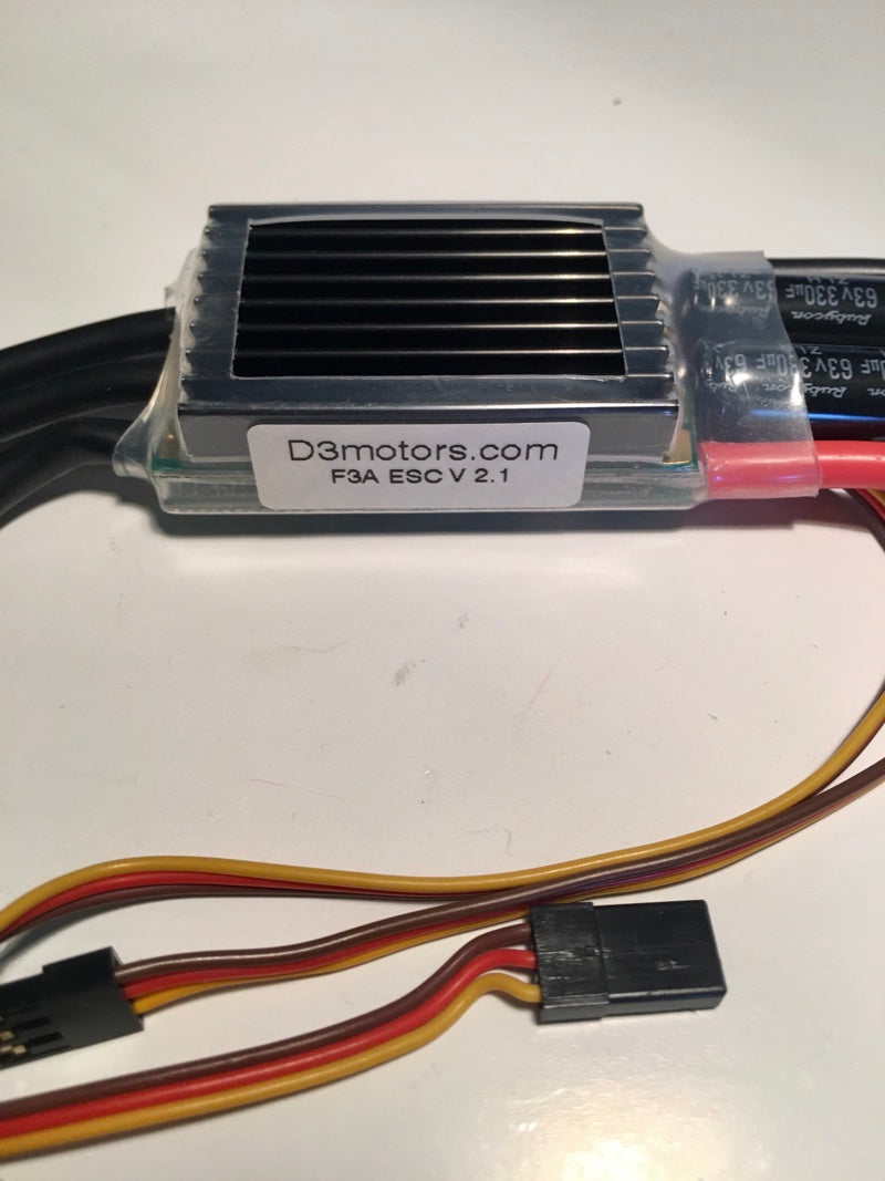 D3 Motors F3A ESC V2.6 120A OPTO