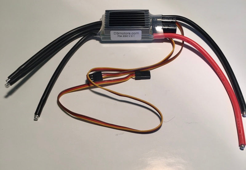 D3 Motors F3A ESC V2.6 120A OPTO