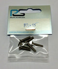 Ralph Schweizer Modeltechnic M3 x 15mm Titanium Countersunk Head Screws 6-Pack