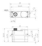 MKS HV75K Micro Servo 7.4g Coreless Metal Gear