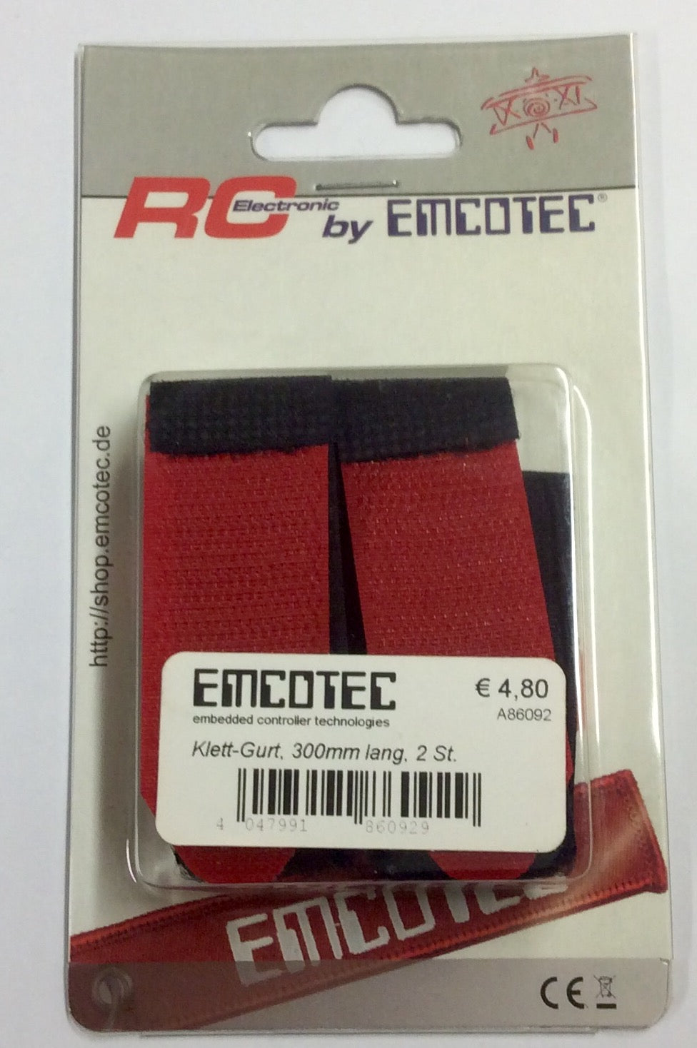 Emcotec 300mm Velcro Battery Strap