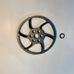 Falcon 85mm Backplate Flat Face