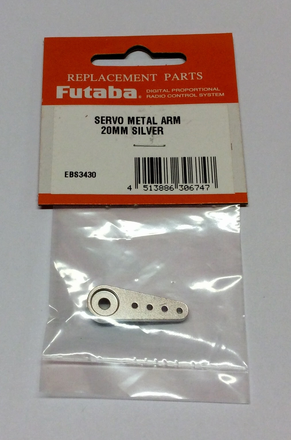 Futaba 20mm Servo Arm Silver