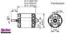 Hacker A50-12S V4 480KV Brushless Motor