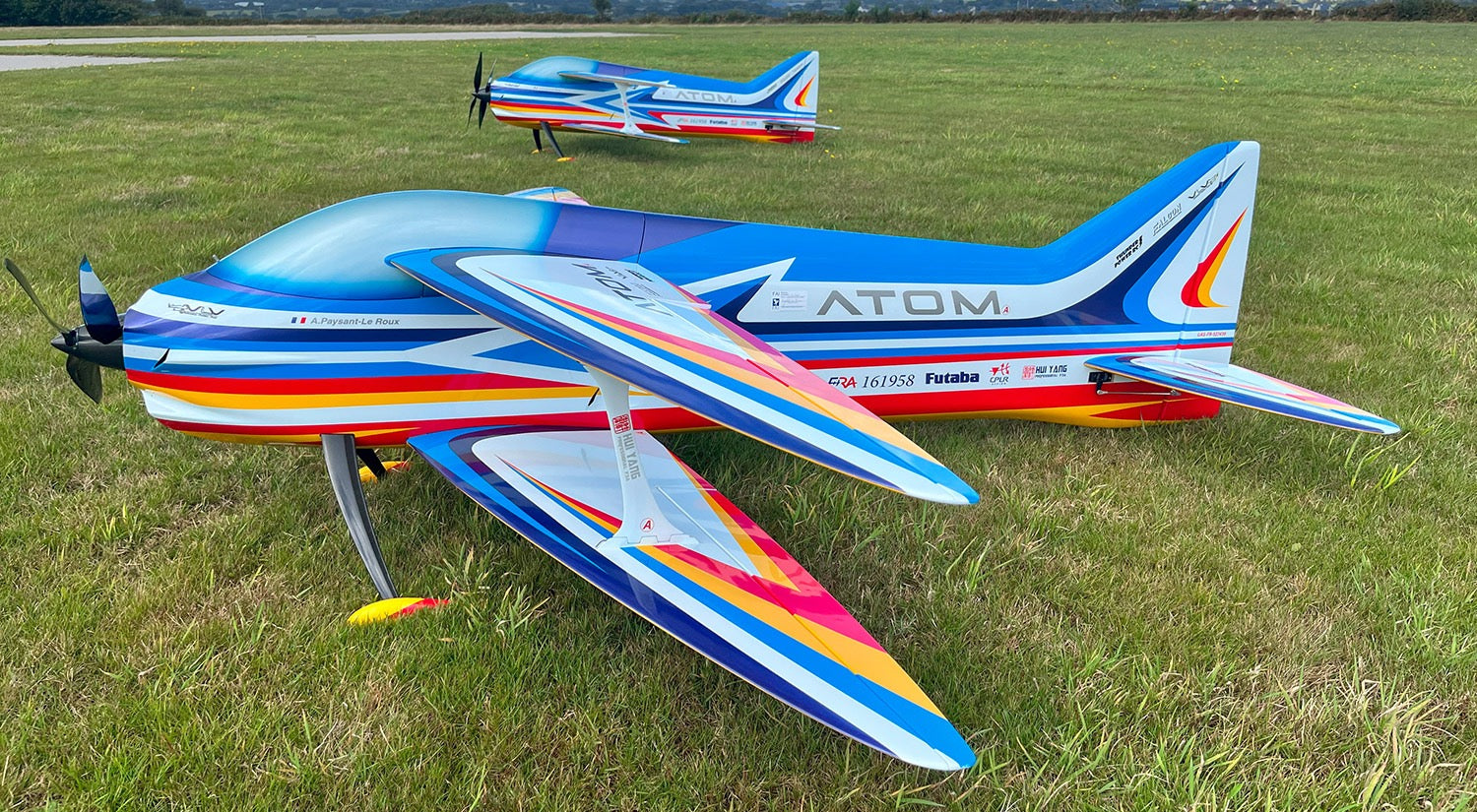 Hui Yang Professional F3A Atom Bipe EP RC Model Aircraft