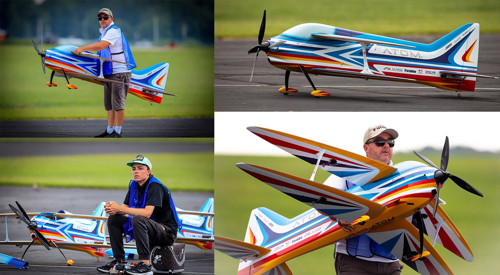 Hui Yang Professional F3A Atom Bipe EP RC Model Aircraft