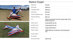 Hui Yang Professional F3A Oxygen Bipe EP RC Model Aircraft
