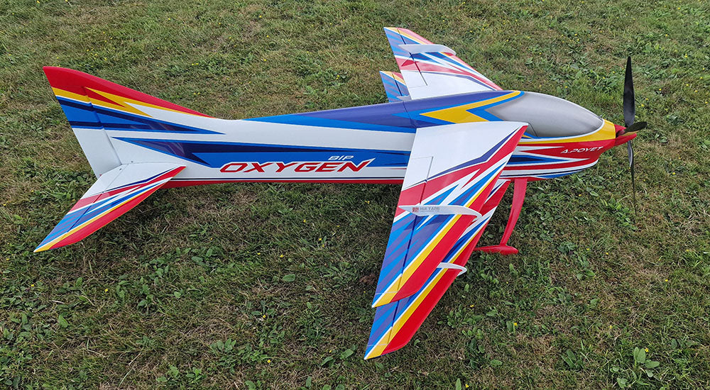 Hui Yang Professional F3A Oxygen Bipe EP RC Model Aircraft
