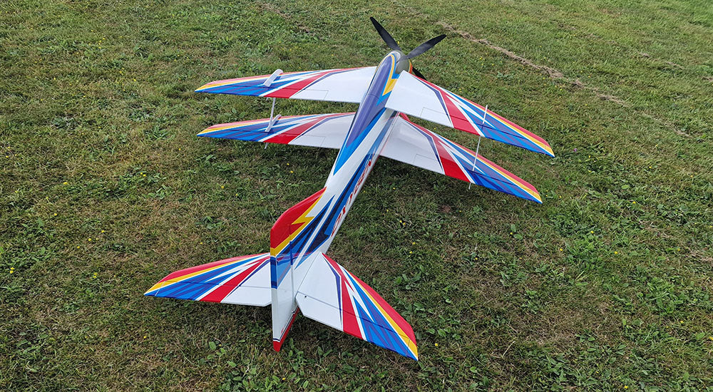 Hui Yang Professional F3A Oxygen Bipe EP RC Model Aircraft