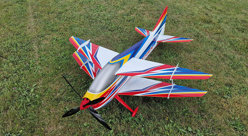 Hui Yang Professional F3A Oxygen Bipe EP RC Model Aircraft