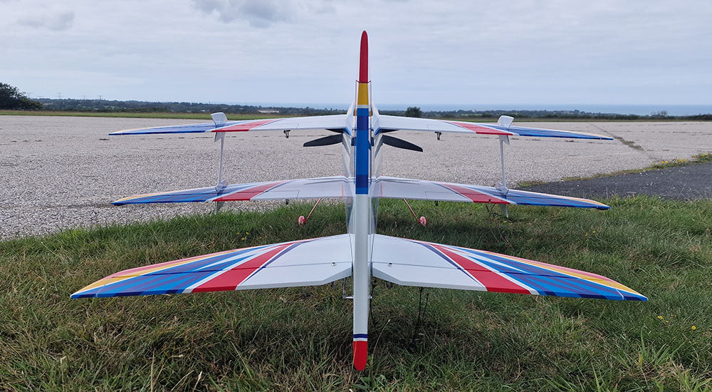 Hui Yang Professional F3A Oxygen Bipe EP RC Model Aircraft
