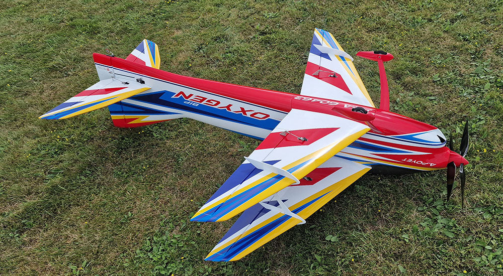 Hui Yang Professional F3A Oxygen Bipe EP RC Model Aircraft