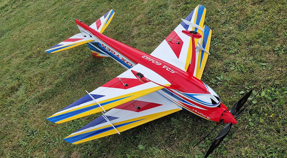 Hui Yang Professional F3A Oxygen Bipe EP RC Model Aircraft