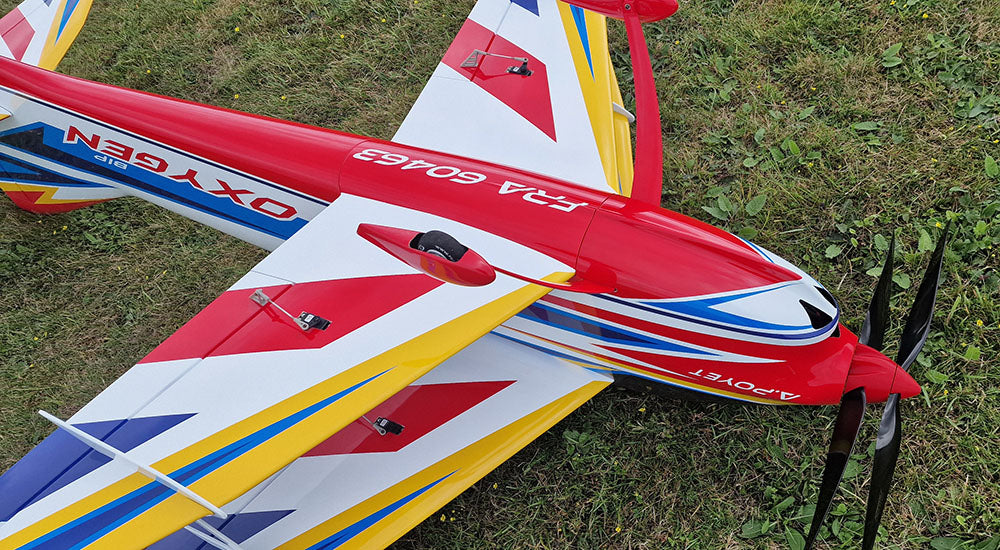 Hui Yang Professional F3A Oxygen Bipe EP RC Model Aircraft