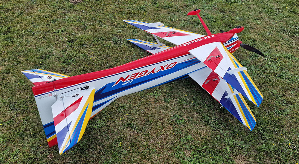 Hui Yang Professional F3A Oxygen Bipe EP RC Model Aircraft