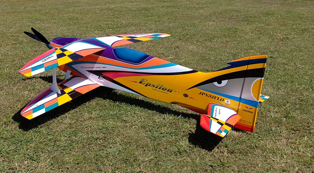 Hui Yang Professional F3A Epsilon Bipe EP RC Model Aircraft