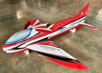 Hui Yang Interceptor MAX nose and canopy, three-quarter view from the front left