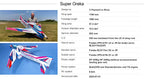 Hui Yang Professional F3A Super Oreka EP/GP RC Model Aircraft