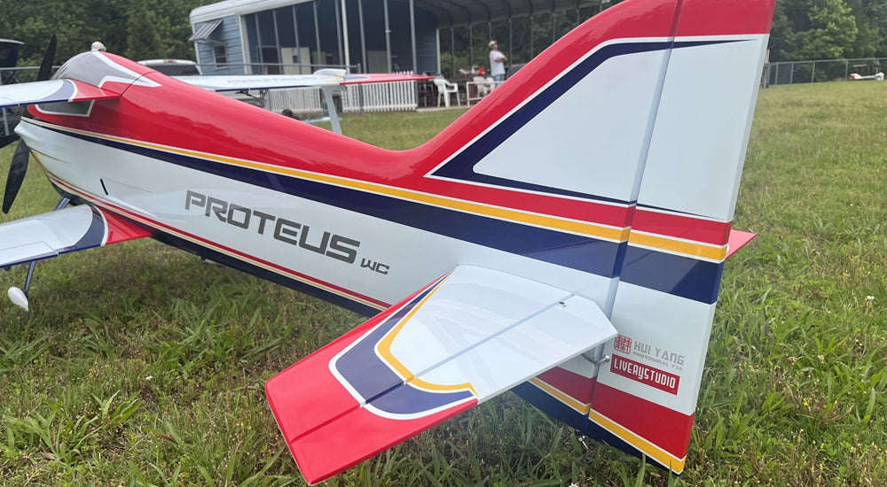 Hui Yang Professional F3A Proteus WC Bipe EP RC Model Aircraft