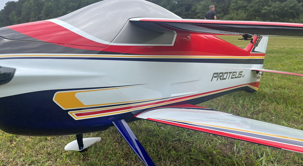 Hui Yang Professional F3A Proteus WC Bipe EP RC Model Aircraft