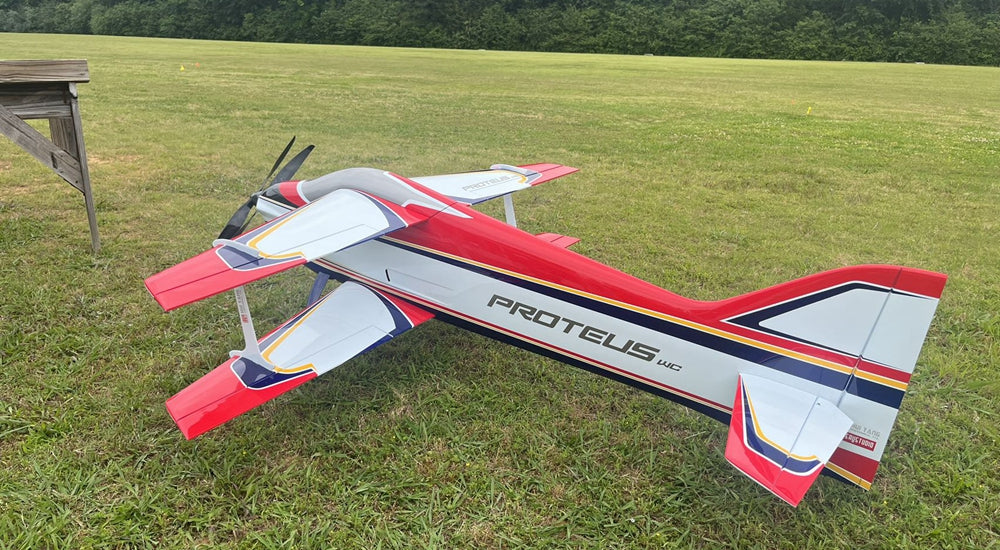 Hui Yang Professional F3A Proteus WC Bipe EP RC Model Aircraft