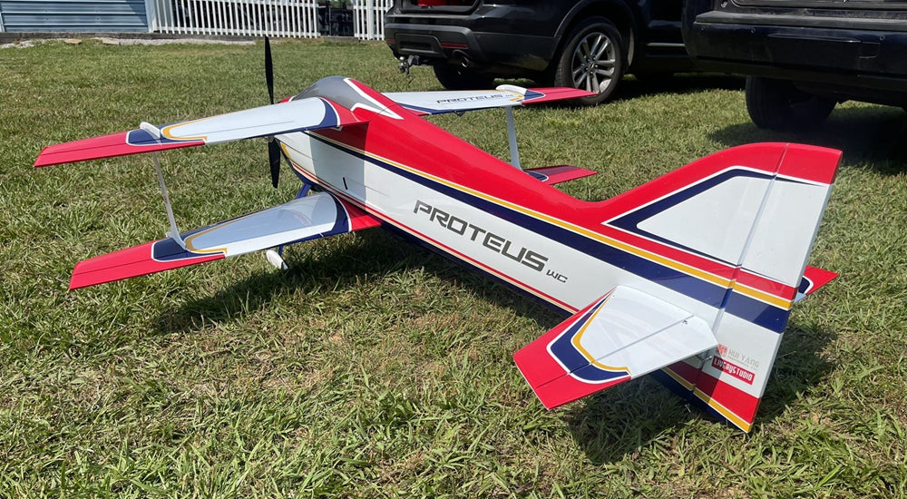 Hui Yang Professional F3A Proteus WC Bipe EP RC Model Aircraft