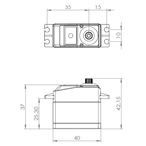 MKS HV1250 High Performance Coreless Servo