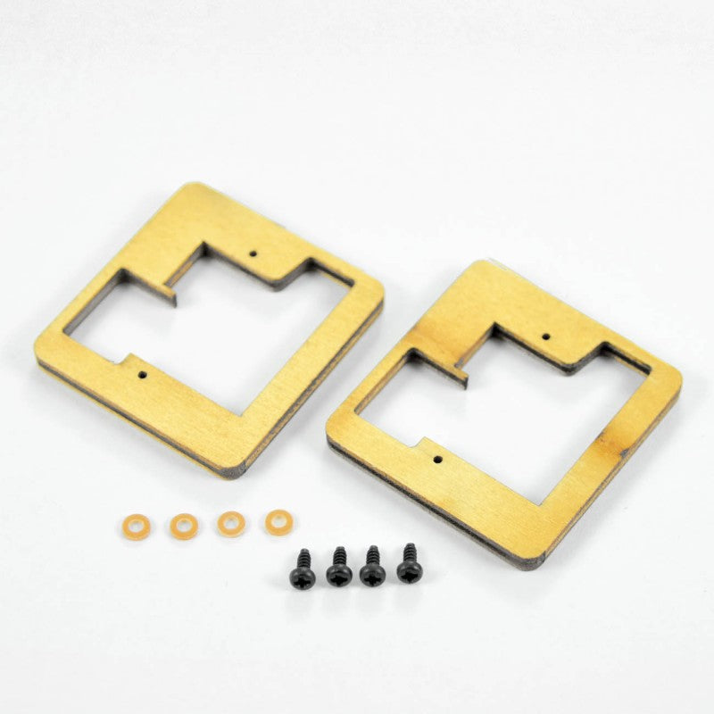 MKS Servos HV6110 Wood Mounting Frames 2-Pack