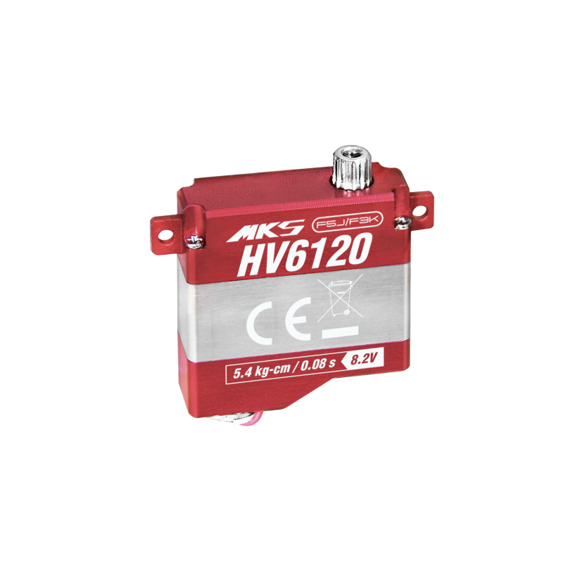 MKS HV6120 High Torque Digital Servo 11g Coreless Motor CNC Aluminum