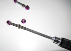 Ralph Schweizer Modeltechnic 4mm Titanium Axles Purple 1-Pack