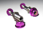 Ralph Schweizer Modeltechnic 4mm Titanium Axles Purple 1-Pack