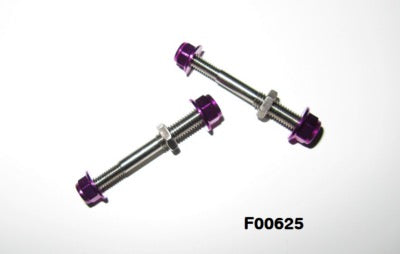 Ralph Schweizer Modeltechnic 4mm Titanium Axles Purple 1-Pack