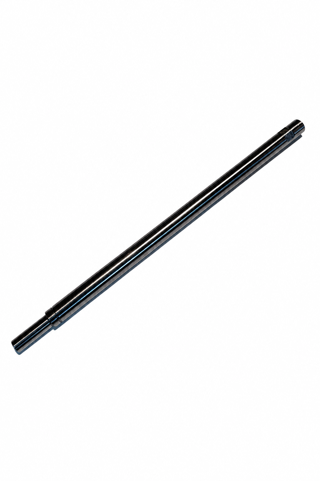 Precision F3A Contra main shaft, opposite full-length view on white background